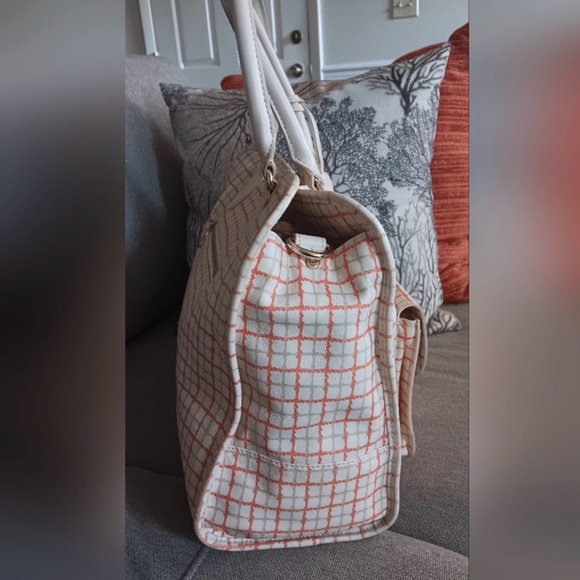 ***price drop***EUC Tory Burch Large Priscilla Bag in Tweed- Retired - Picture 7 of 9